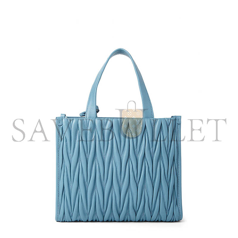 MIU MIU MATELASSÉ HANDBAG 5BG263 (24*20.5*8cm)